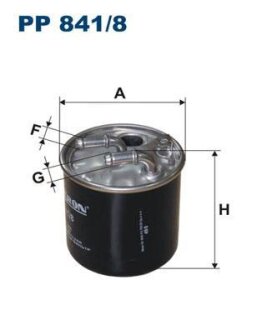 Фільтр паливний FILTRON PP8418
