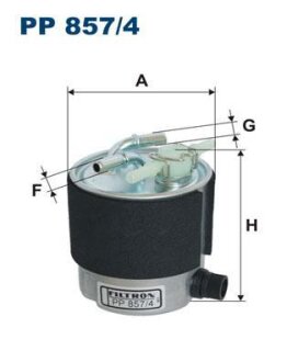 Фільтр паливний FILTRON PP8574