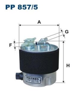 Фільтр паливний FILTRON PP8575