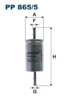 Фільтр паливний FILTRON PP8655