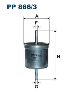 Фільтр паливний FILTRON PP8663