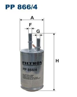 Фільтр паливний FILTRON PP8664