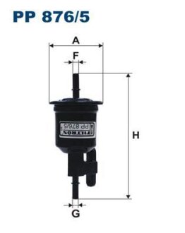 Фільтр паливний FILTRON PP8765