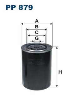 Фільтр паливний FILTRON PP879