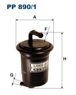 Фільтр паливний FILTRON PP8901