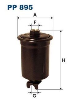 Фільтр паливний FILTRON PP895