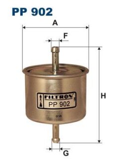 Фільтр паливний FILTRON PP902