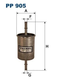 Фільтр паливний FILTRON PP905