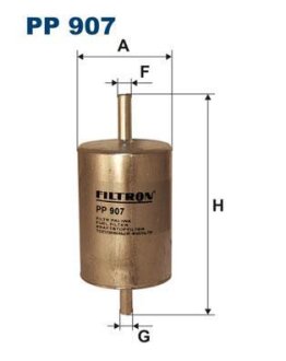 Фільтр паливний FILTRON PP907