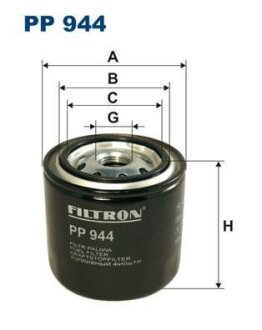 Фільтр паливний FILTRON PP944