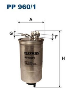 Фільтр паливний FILTRON PP9601