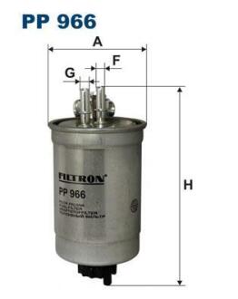 Фільтр паливний FILTRON PP966