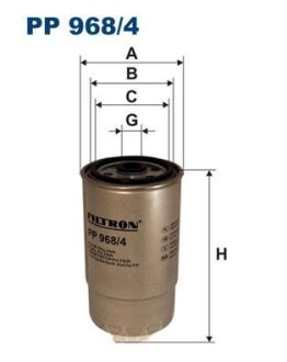 Фільтр паливний FILTRON PP9684
