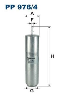 Фільтр паливний FILTRON PP9764