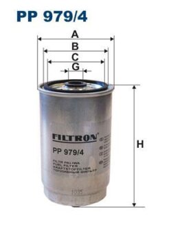 Фільтр паливний FILTRON PP9794