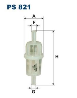 Фільтр паливний FILTRON PS821