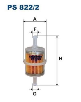 Фільтр паливний FILTRON PS8222