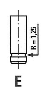 Клапан впускной LADA 2101-07 3447/S IN FRECCIA R3447S