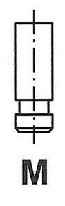 Клапан выпускной NISSAN DATSUN 4441/RCR EX FRECCIA R4441RCR