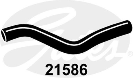 Шланг гумовий сист. охолоджен. Gates 21586
