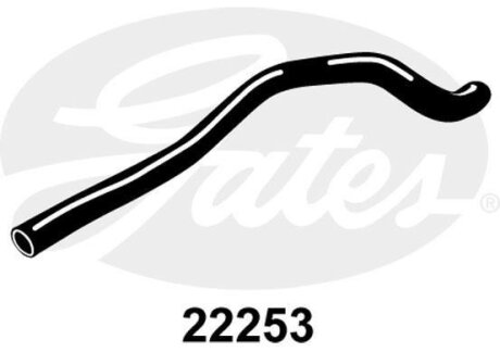 Шланг гумовий сист. охолоджен. Gates 22253