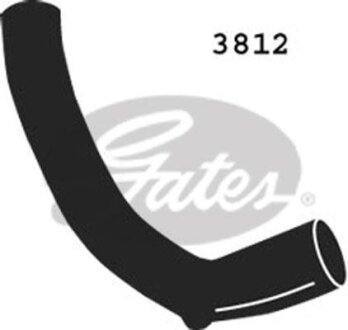 Шланг гумовий сист. охолоджен. Gates 3812