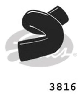 Шланг гумовий сист. охолоджен. Gates 3816