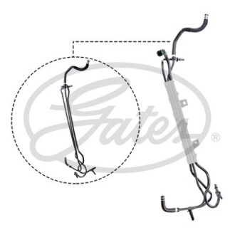 Топливный шланг Gates MFL1007