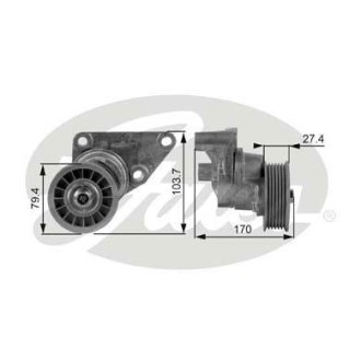 Шкив натяжной Gates T38158