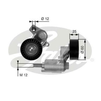 Роликовый модуль натяжителя ремня Gates T38235