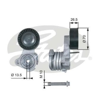 Шкив натяжной Gates T39112