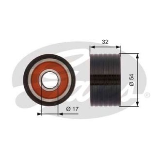 Шкив приводного ремня Gates T42166