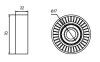 Направляющий ролик поликлинового ремня GMB GTA0170 (фото 4)