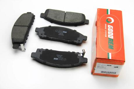 Тормозные колодки пер. Mitsubishi L200 05-15 (tokico) GOODREM RM1258