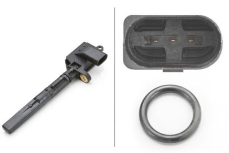 Датчик, рівень моторної оливи HELLA 6PR008134101