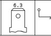 Датчик тиску оливи - 12V HELLA 6ZF007392001 (фото 2)