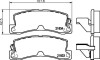 Гальмівні колодки зад. Avensis/Corolla/Camry/Corona/Celica/Carina/RX/ES 87-07 HELLA 8DB355006-431 (фото 2)