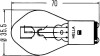 Автолампа BA20d S2 12V45/40W HELLA 8GD002084-151 (фото 2)