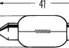 Лампа накаливания, 12V 15W SV 8,58 HELLA 8GM002091141 (фото 2)