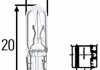 Лампа накаливания, W1,2W 24V 1,2W W 2 x 4,6d HELLA 8GP002095241 (фото 1)