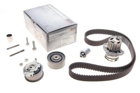 Комплект ременя ГРМ з помпою води HEPU PK06543