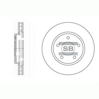 Диск тормозной Hi-Q (SANGSIN) SD4315