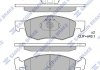 Тормозные колодки кт. Hi-Q (SANGSIN) SP1198 (фото 1)