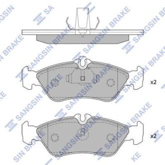 Тормозные колодки кт. Hi-Q (SANGSIN) SP1274A