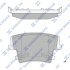 Колодки тормозные задние (дисковые) Chrysler 300 (11-), Dodge Charger (11-) Hi-Q (SANGSIN) SP1508 (фото 1)