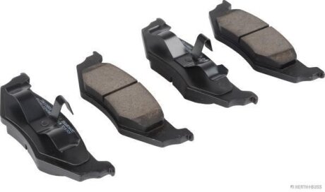 Колодки гальмівні дискові (комплект 4 шт) JAKOPARTS J3610801