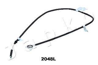 Трос стоянкового гальма Yaris 05-(парн. арт: 1312048R), Л. JAPKO 1312048L