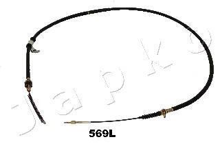 Трос стоянкового гальма L200 96-(парн. арт: 131569R), Л. JAPKO 131569L