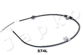 Трос стоянкового гальма ASX 10-/Outlander II 06-(парн. арт: 131574R), Л. JAPKO 131574L