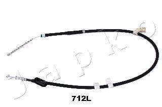 Трос стоянкового гальма Forester 97-/Impreza 00-(парн. арт: 131712R), Л. JAPKO 131712L